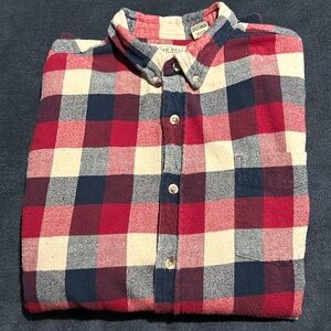 Red Head heavy flannel shirt
